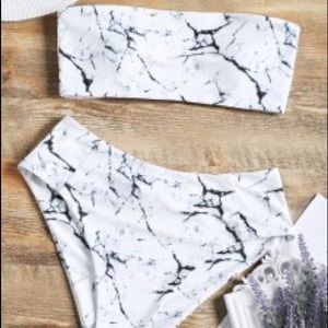 Marble bandeau set!